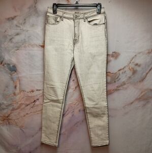 BDG White High Rise Denim Pants